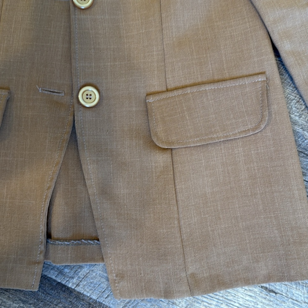 Vintage Tan Blazer - Picture 4 of 7